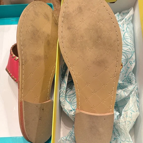 Jack Rogers Pink Pineapple Sandals - Picture 5 of 6